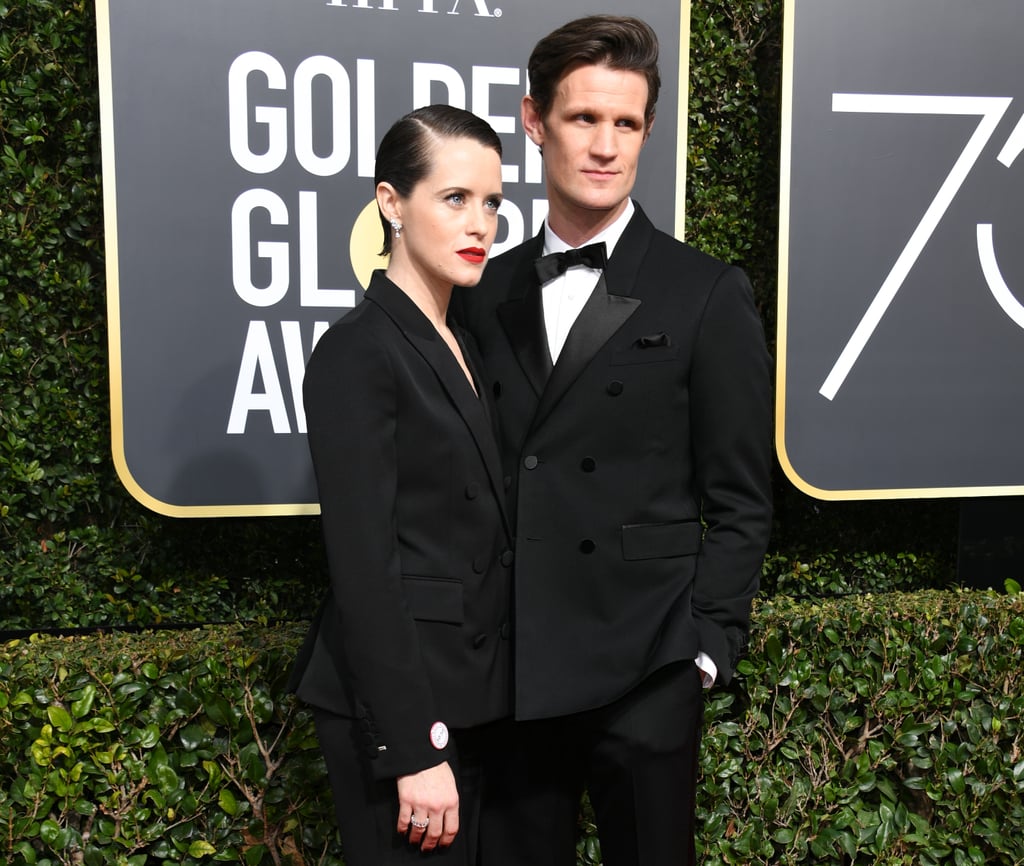 The Crown Cast at the 2018 Golden Globes