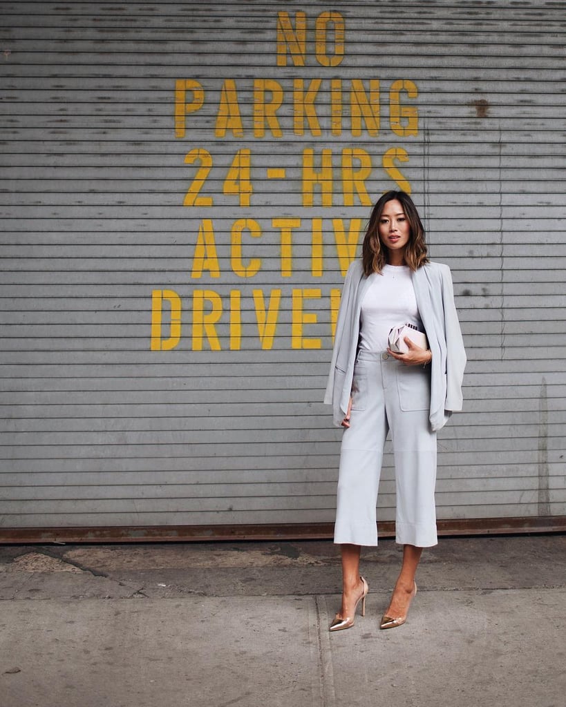 Break up your groutfit with a crisp white tee, the wardrobe staple every girl owns.