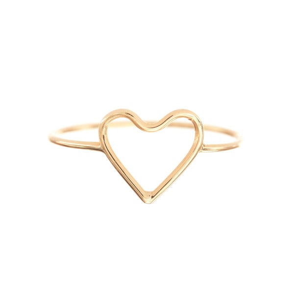Ariel Gordon Silhouette Heart Ring