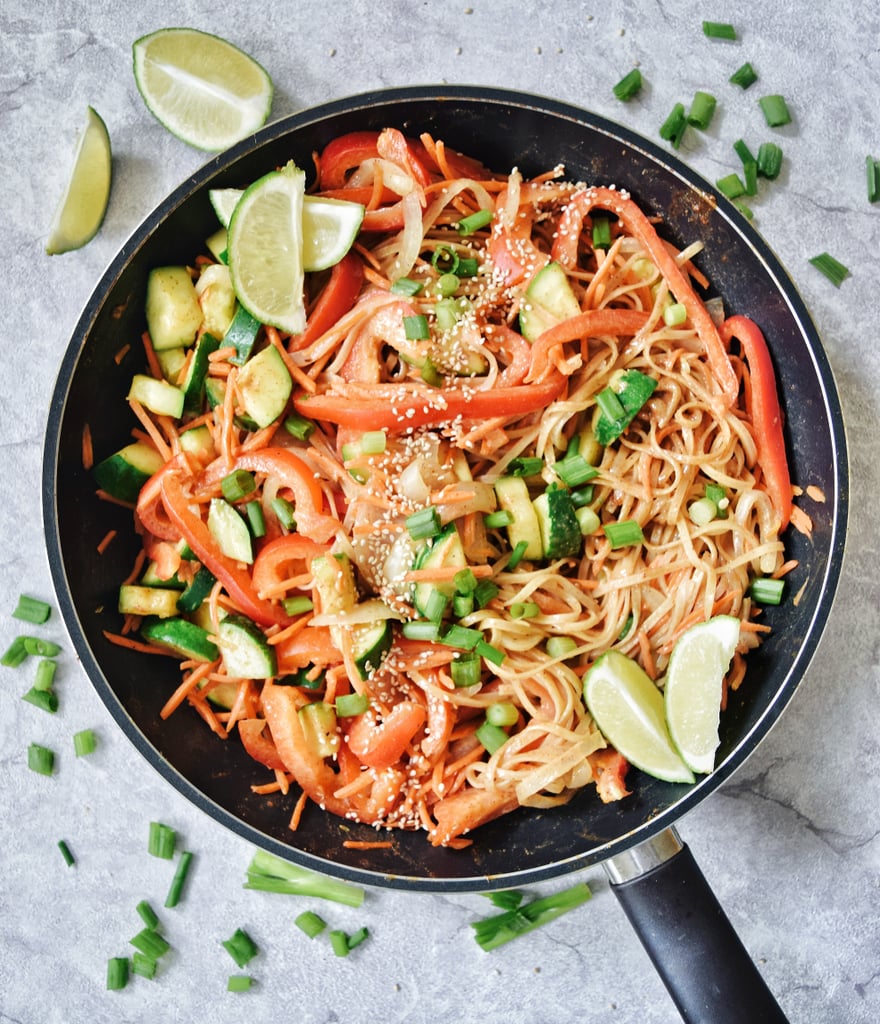 Almost Pad Thai Almond Butter Noodles