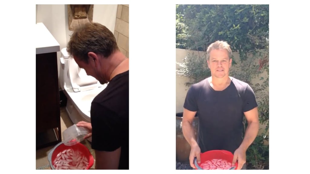When He Did a Unique Spin on the ALS Ice Bucket Challenge