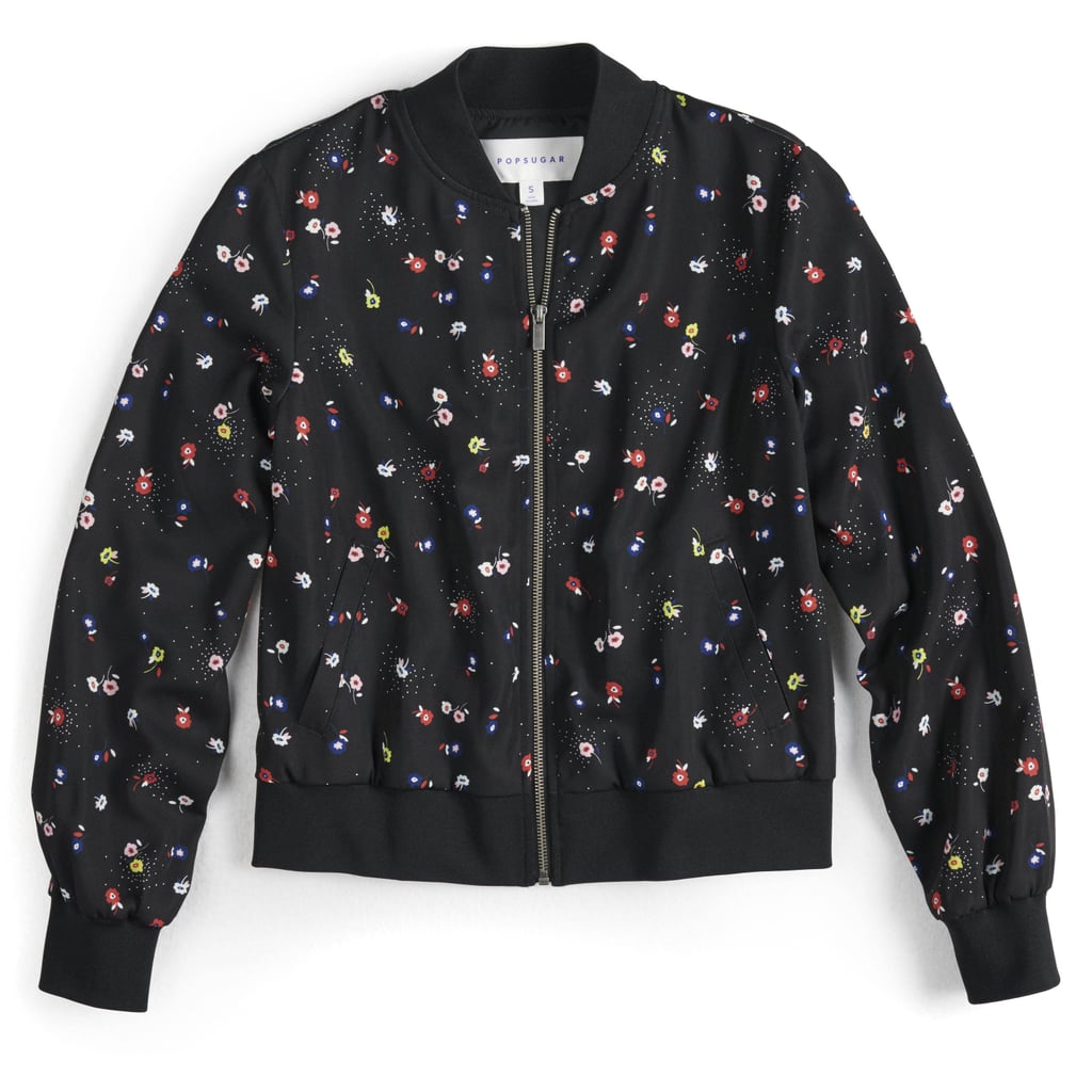 Floral Bomber Jacket