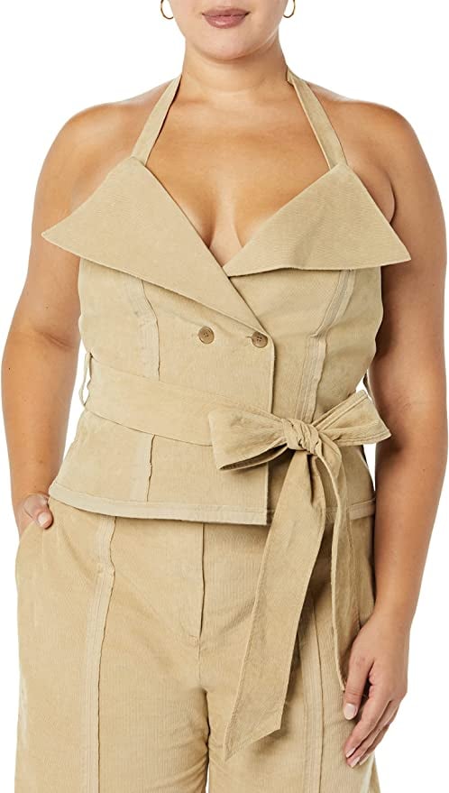 "Making the Cut" Season 3 Episode 4: Deconstructed Corduroy Corset Inspired by the Winning Look