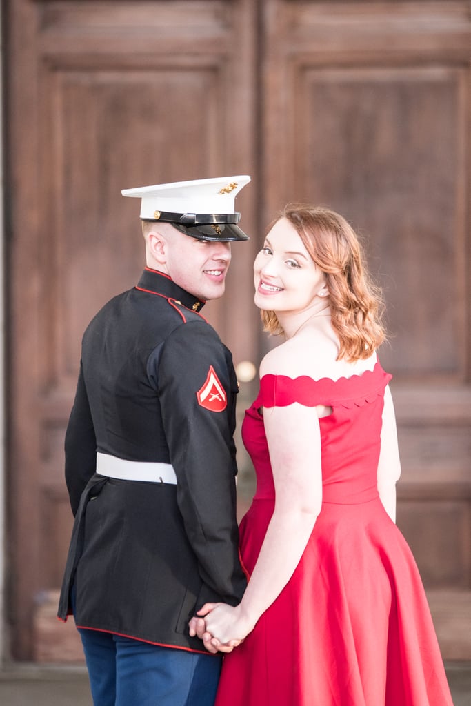 Military Couple Engagement Session in Washington DC