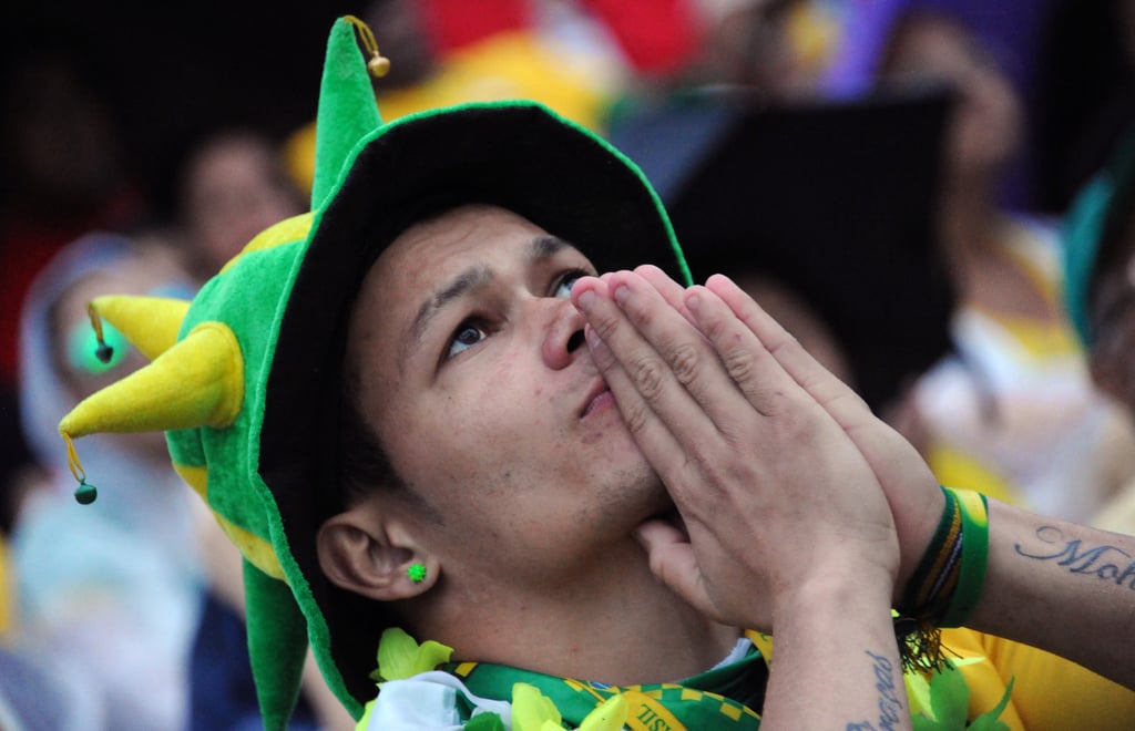 Pictures Of Sad Brazil Fans At 2014 FIFA Soccer World Cup POPSUGAR