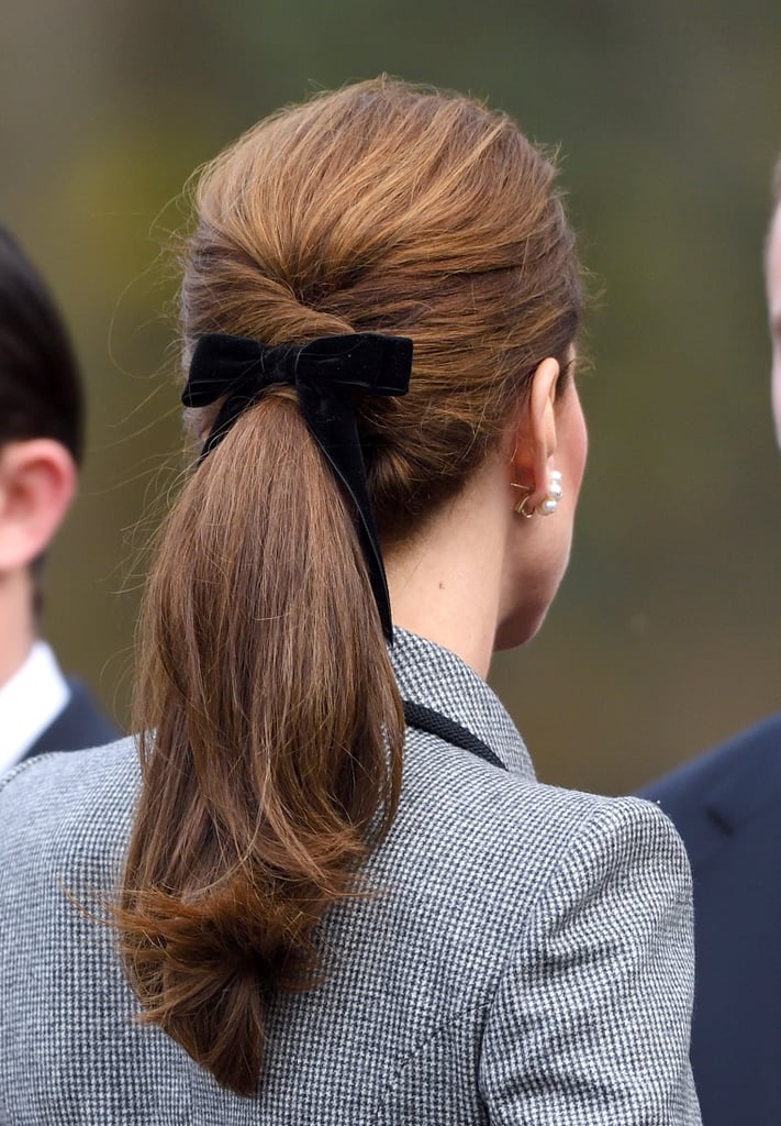 Kate Middleton's Velvet Bow, 2018