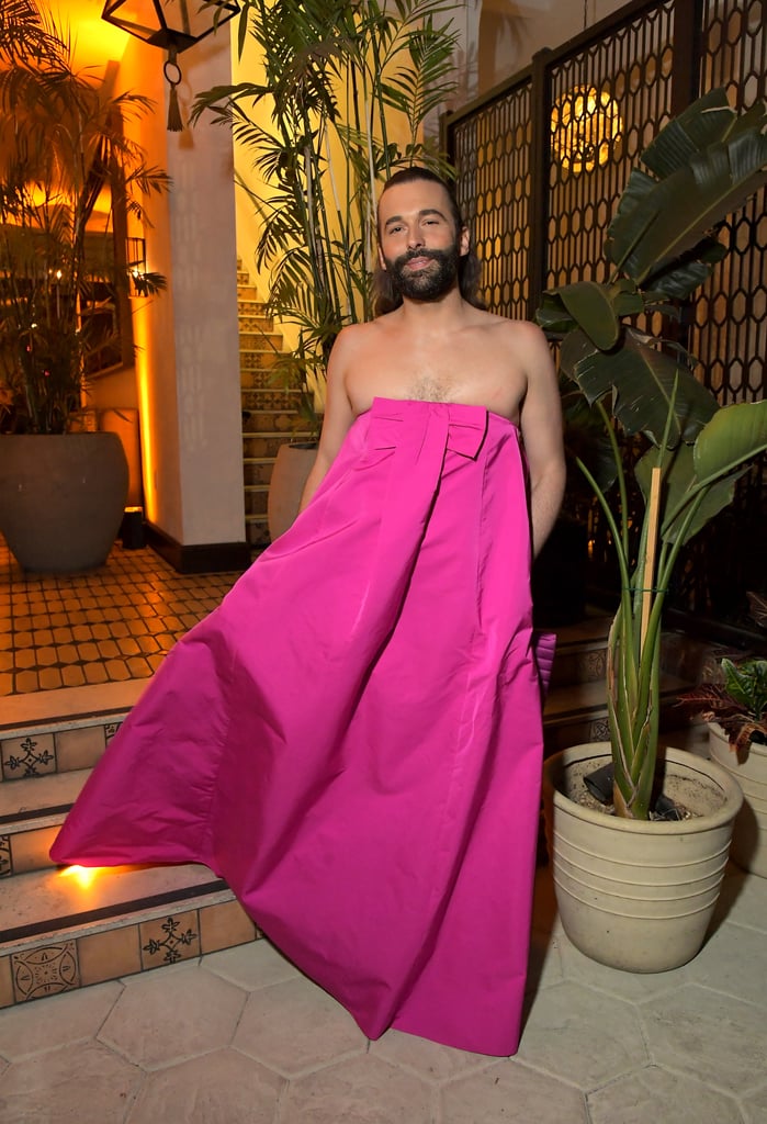 Jonathan Van Ness Wore Rochas Dress to the Creative Arts Emmy After Party