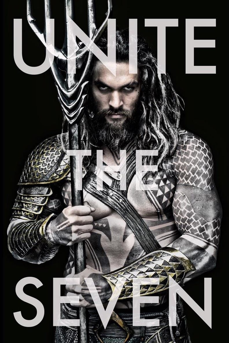 When he embodied an actual Atlantean god on his Aquaman poster.