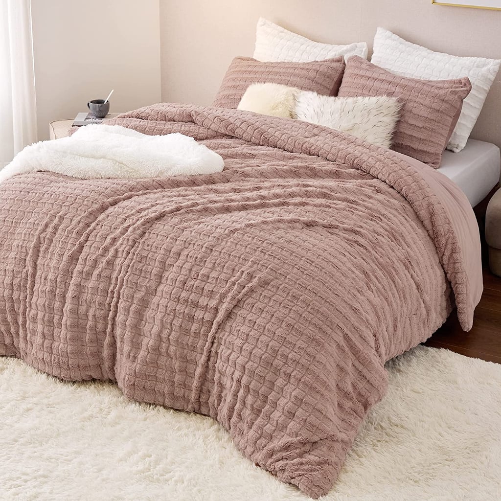 Comfy Bedding: Bedsure Fluffy Comforter Set