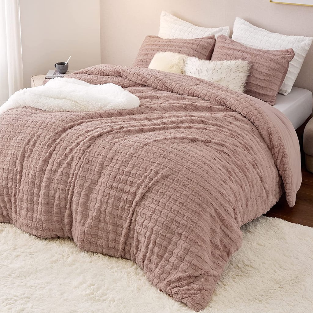 Comfy Bedding Bedsure Fluffy Comforter Set Best New Arrivals on