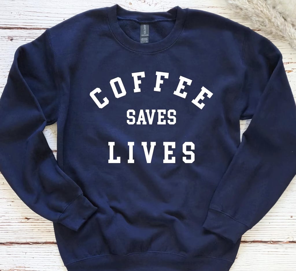 A Cheeky Coffee Pullover
