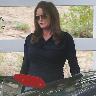 Caitlyn Jenner Driving Her Porsche in Malibu, CA | Pictures
