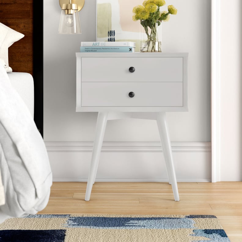 Grady 2 - Drawer Solid Wood Nightstand