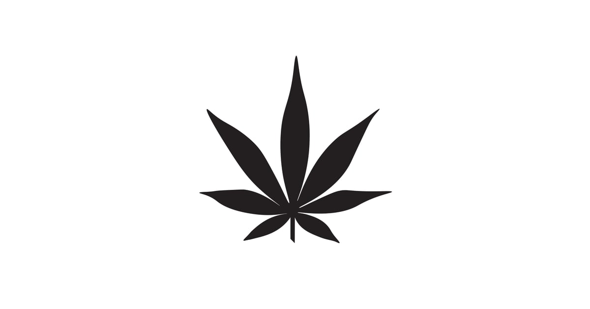 Marijuana Leaf 20 Cute and Free Pumpkin Carving Templates