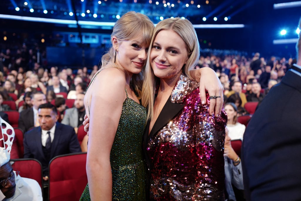 Taylor Swift and Kelsea Ballerini at the 2019 American Music Awards