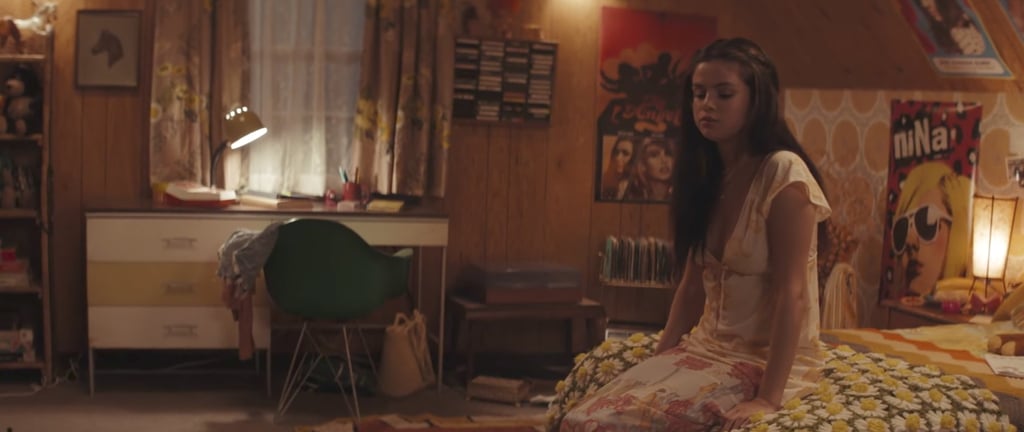 All While Their Daughter Sits Upstairs in a Cap-Sleeved, Pastel Printed Nightgown