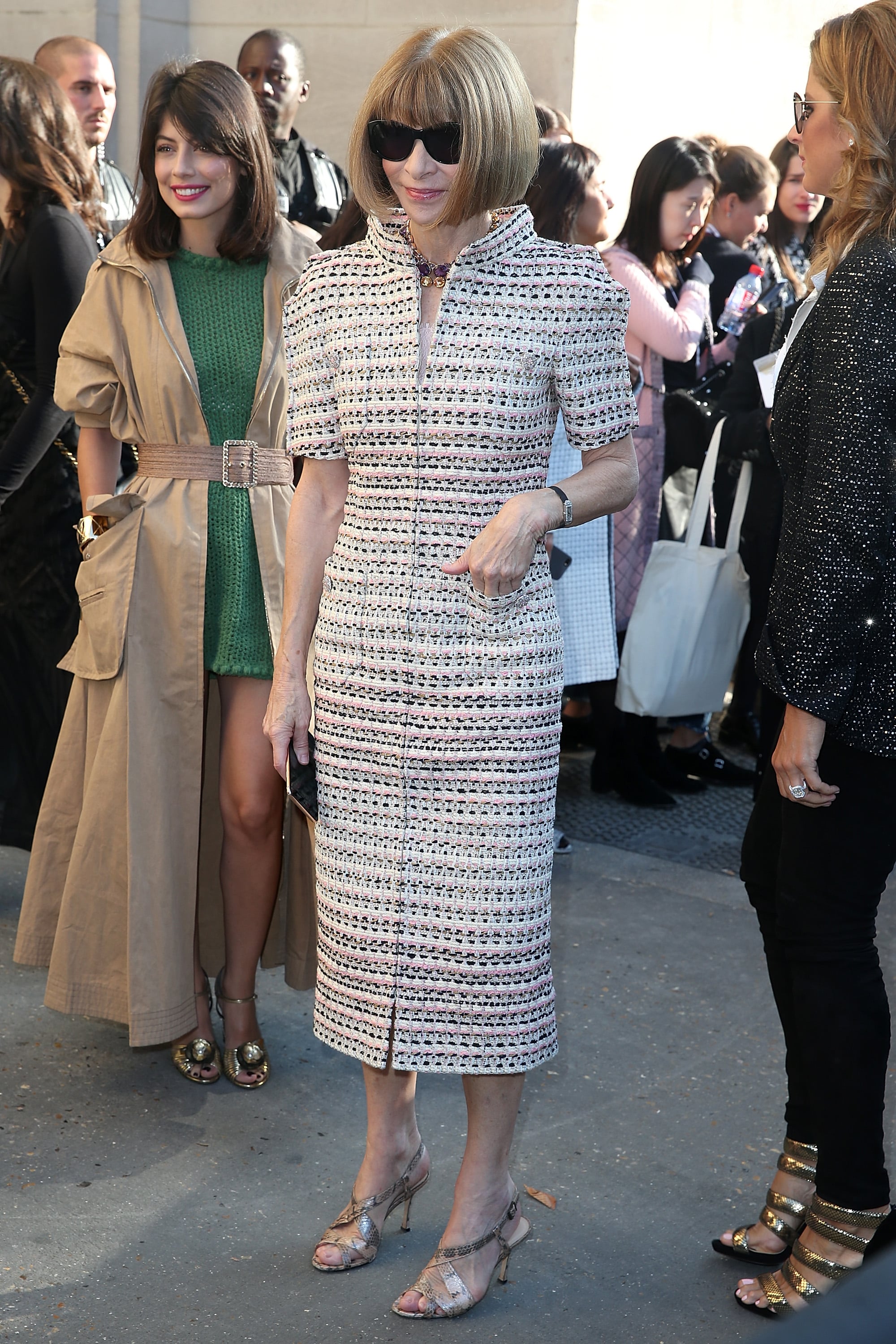Anna Wintour | Paris Fashion Week's Front Row Was Full of Icons, It Girls, and Today's Top Models | POPSUGAR Fashion Photo 19 Anna Wintour | Paris Fashion Week's Front Row Was Full of Icons, It Girls, and Today's Top Models | POPSUGAR Fashion Photo 19