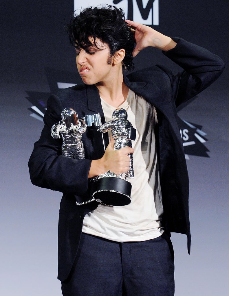 2011: Jo Calderone Posed in the Press Room