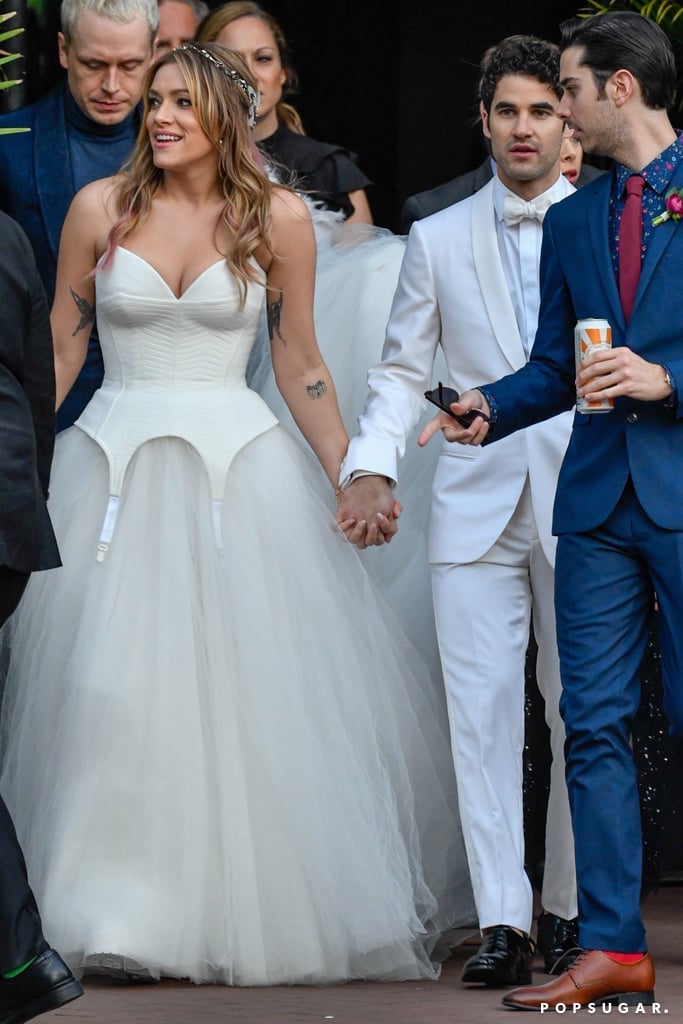 Darren Criss and Mia Swier Wedding Pictures