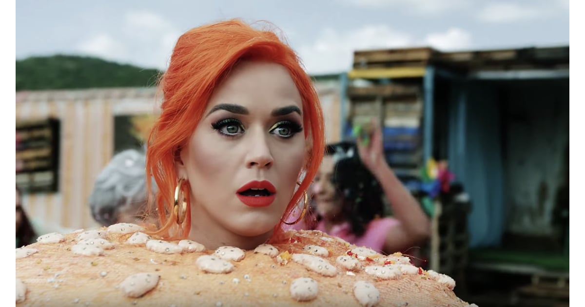 Katy Perry S Orange Hair And Orange Lipstick Beauty Looks In