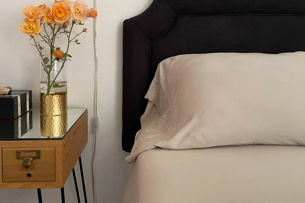 Cozy Earth Bamboo Sheet Set ($308)
Thanks to how good these feel — both from a cooling and softness perspective — they are absolutely our favorite to sleep in. Read our Cozy Earth Bamboo Sheet Set review for more.
Editor Quote: "First off, these sheets are unbelievably soft. They have a silky sheen and a smooth, cozy, and feather-light feel all at once. They're made from 100 percent premium viscose from bamboo fabric, which is a naturally breathable and moisture-wicking material, and you can feel the difference. I've slept in crisp cotton percale sheets from luxury bedding brands that have certainly felt cool but lack the buttery softness of these sheets. They almost feel like a synthetic material, but without the heat-trapping, sweat-inducing qualities of those fabrics." – Angela Elias, former contributing shopping editor