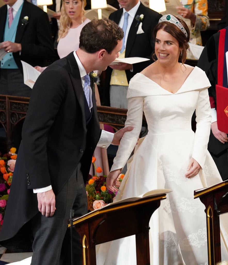 Princess Eugenie Tiara on Her Wedding Day