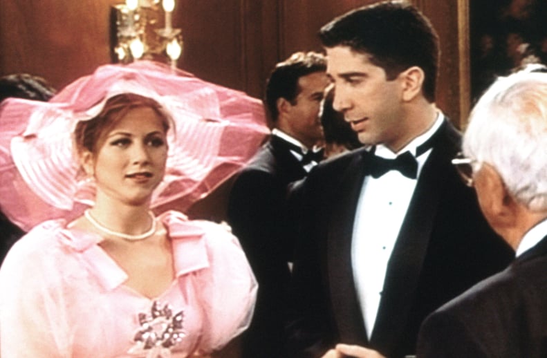 Rachel's Pink Dress in "The One With Barry and Mindy's Wedding"