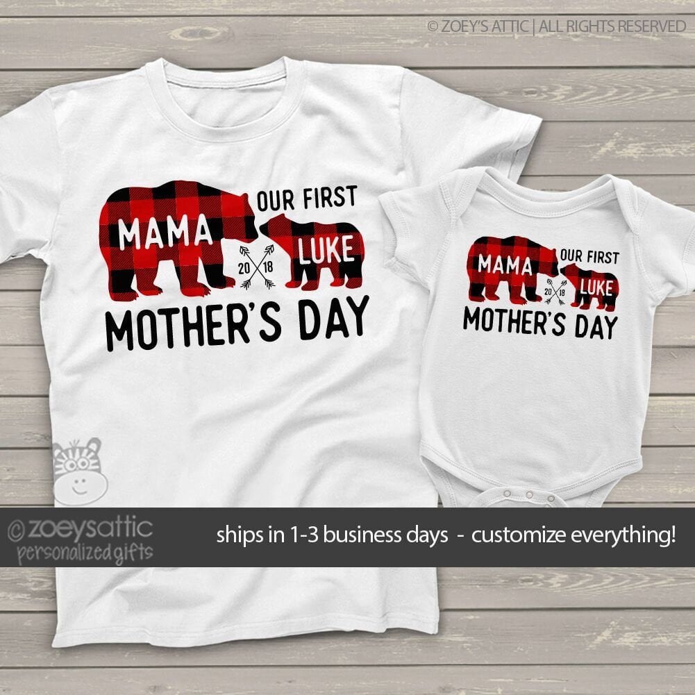 mother's day shirts personalized