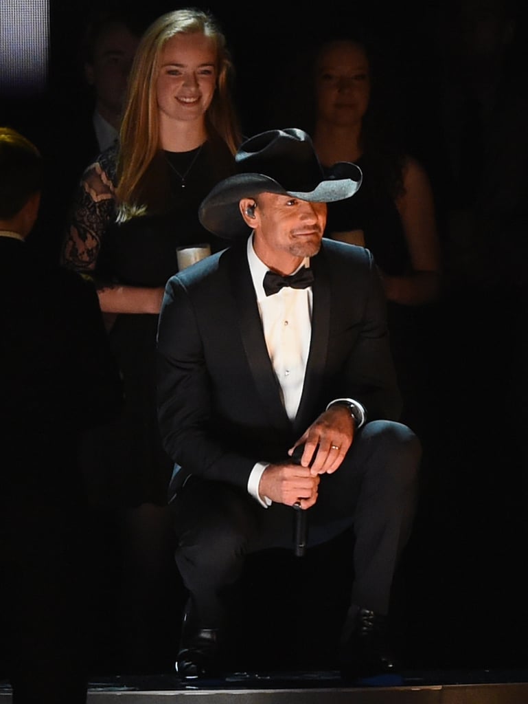 Faith Hill and Tim McGraw at the CMA Awards 2016