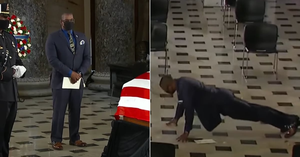 Watch Ruth Bader Ginsburg’s Trainer Do Push-Ups to Honor Her