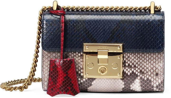 Gucci Padlock Metallic Shoulder Bag