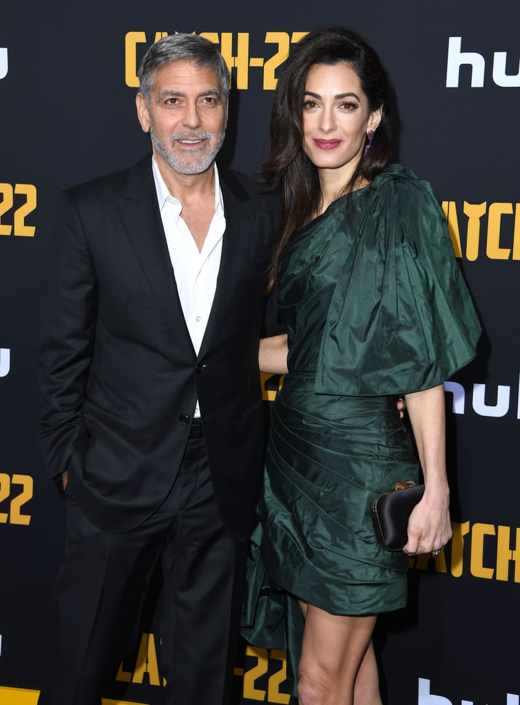 Amal Clooney Green Oscar de la Renta Dress May 2019