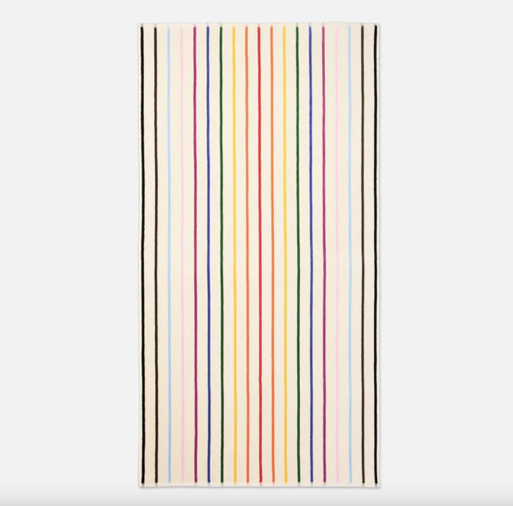 A Striped Beach Towel