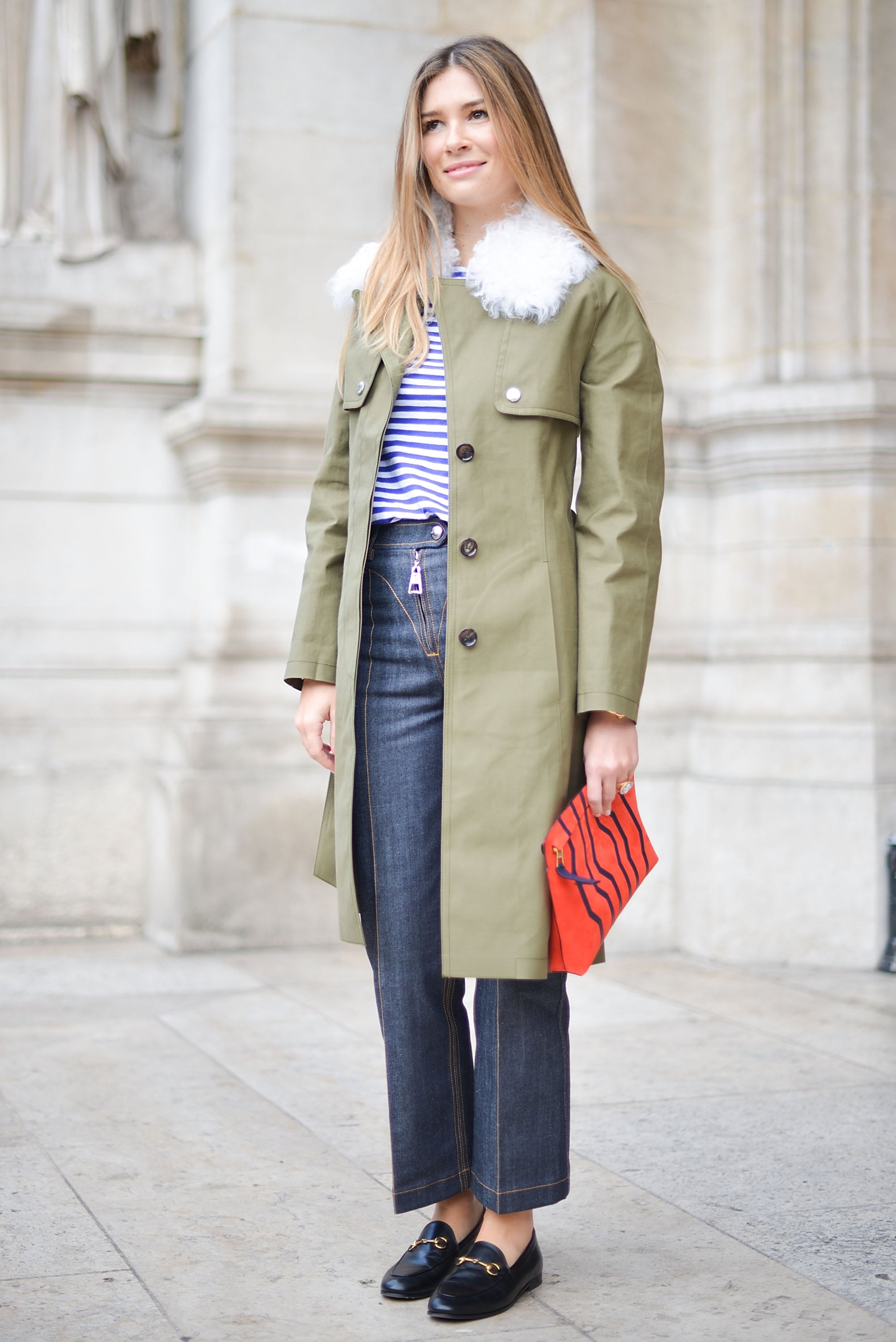 gucci loafers street style
