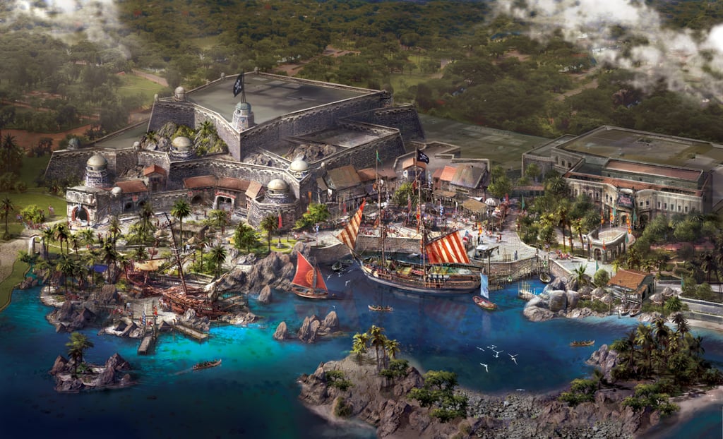 Overview of Treasure Cove Rendering