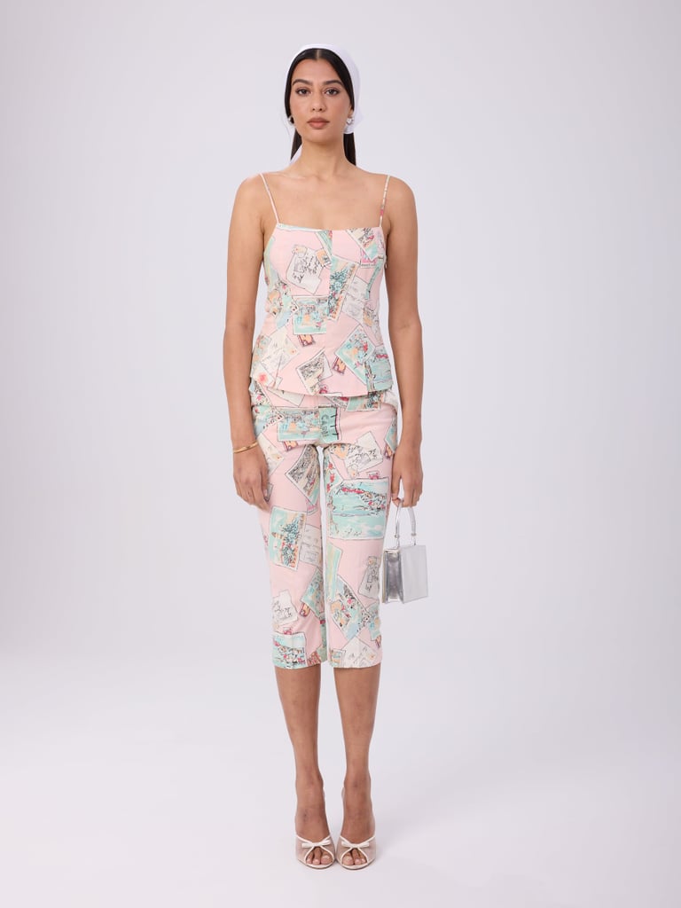 Blumarine Spring 2004 Capri and Tank Set