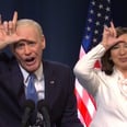 SNL: Jim Carrey and Maya Rudolph Celebrate Election Win With a Little Dancing and Gloating