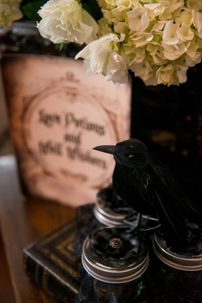 Addams Family Halloween Engagement Party