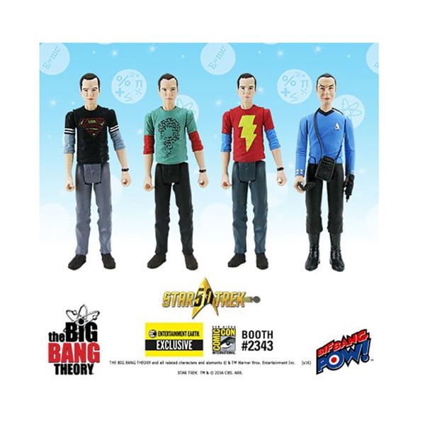 Sheldon Cooper Action Figure Set