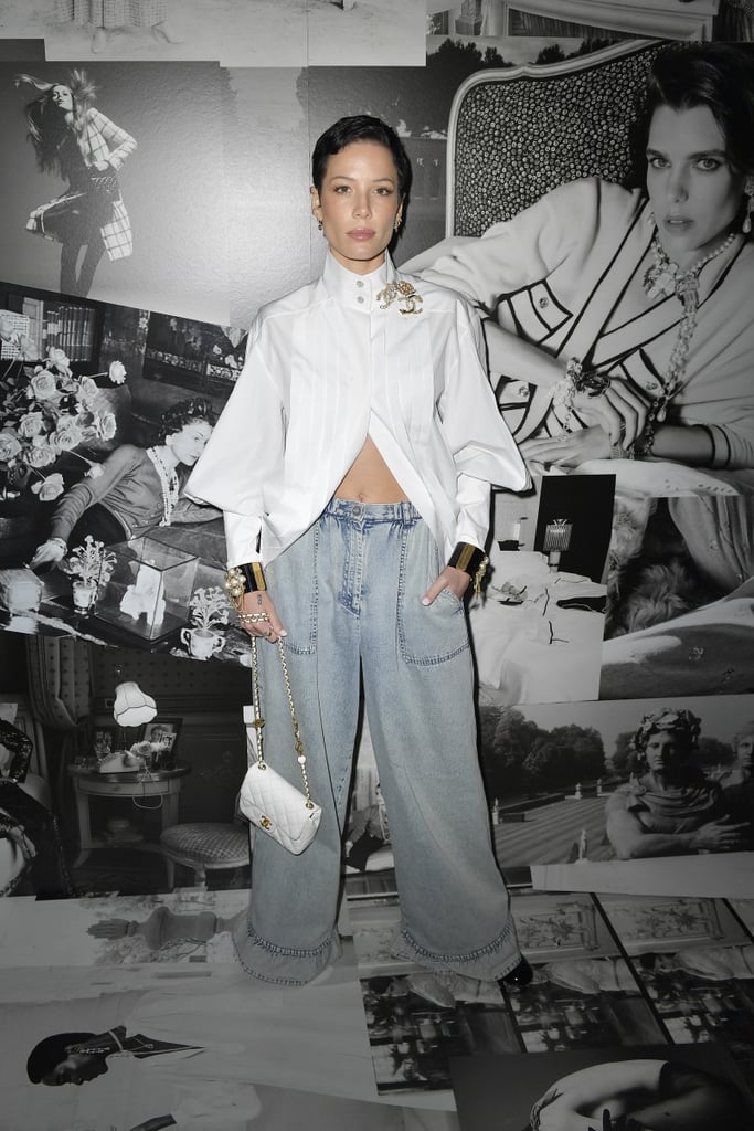 Halsey at the Chanel 2023 Show at Paris Fashion Week
