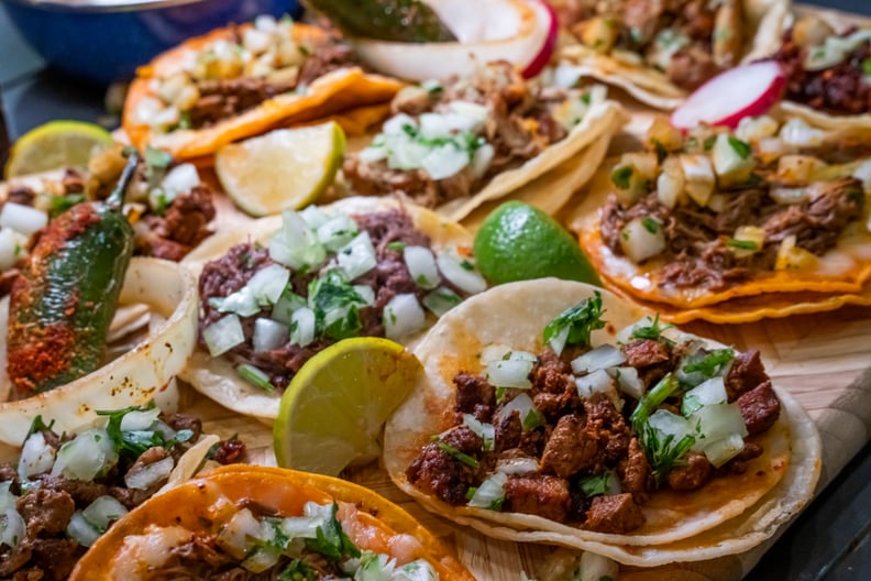 Birria、Carne Asada、Adobada、Cabeza和Chicharo