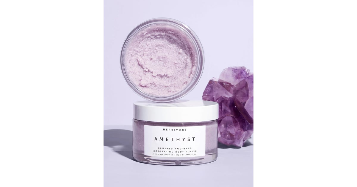 A Buffing Body Scrub Amethyst Exfoliating Body Scrub Herbivore