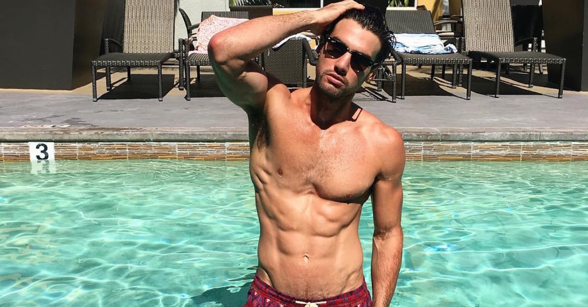 Hot Guy in a Pool | POPSUGAR Love & Sex