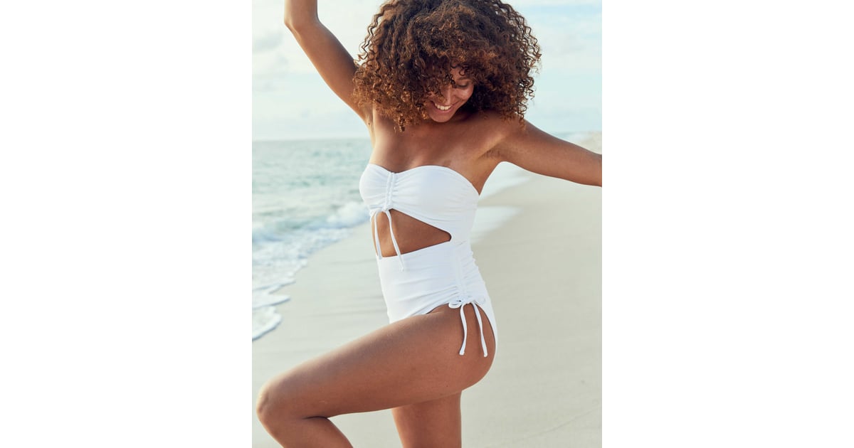 Aerie Ribbed Cut Out One Piece Swimsuit Best Monokinis POPSUGAR