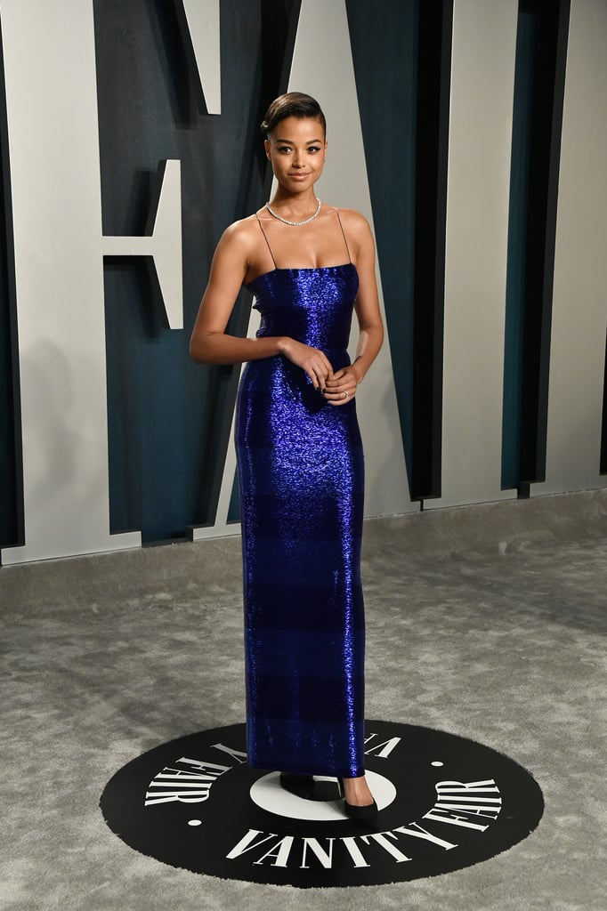 Ella Balinska at the Vanity Fair Oscars Afterparty