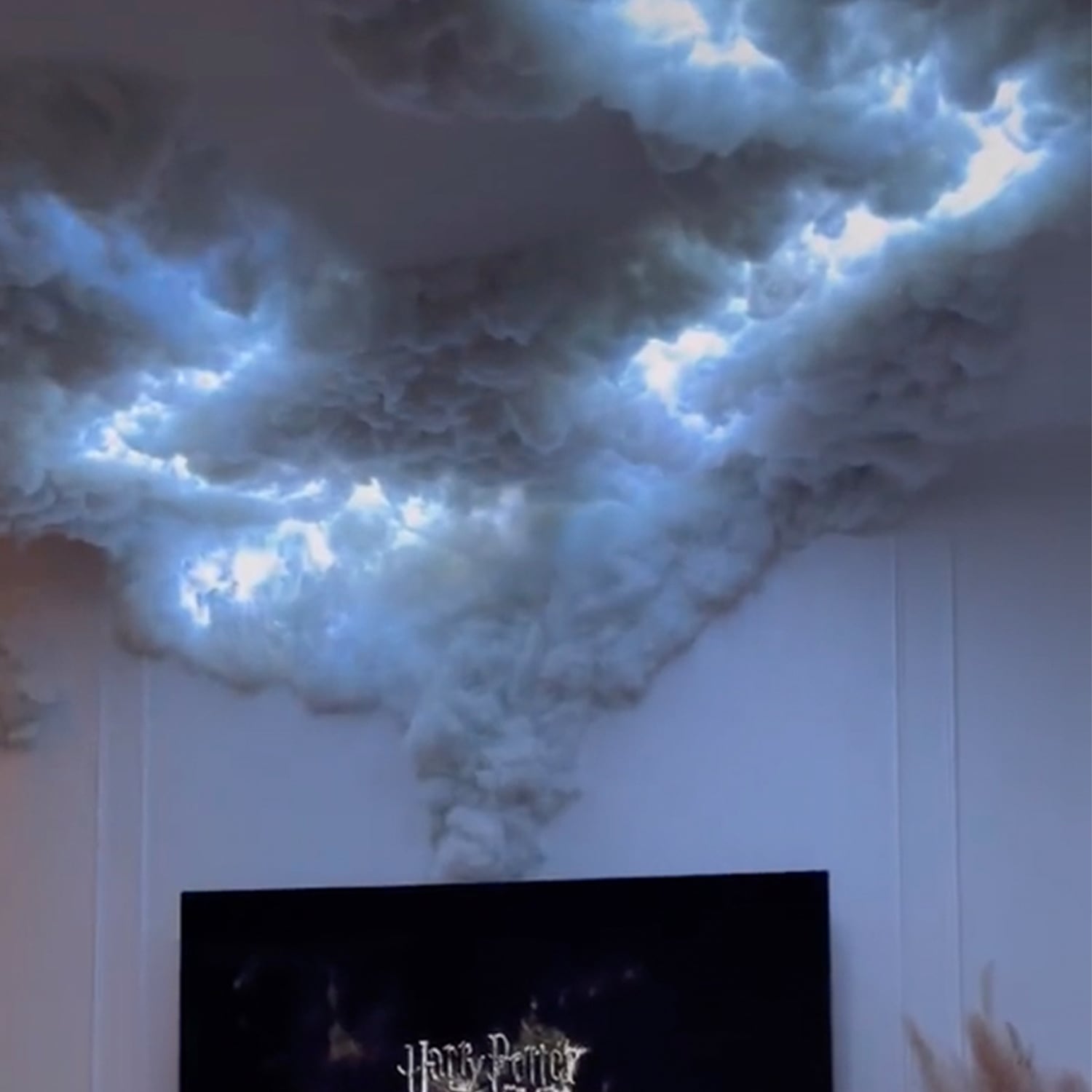Как сделать облака на потолке - 84 фото