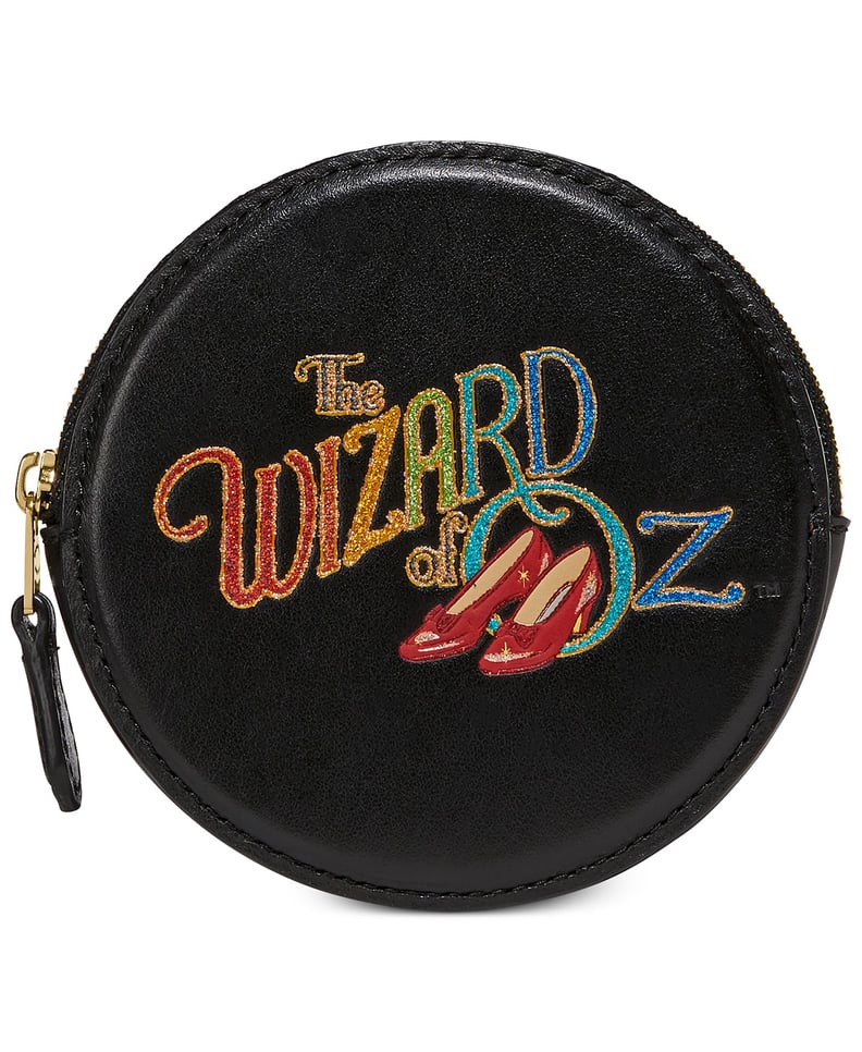 Coach Leather Wizard of Oz Round Coin Case