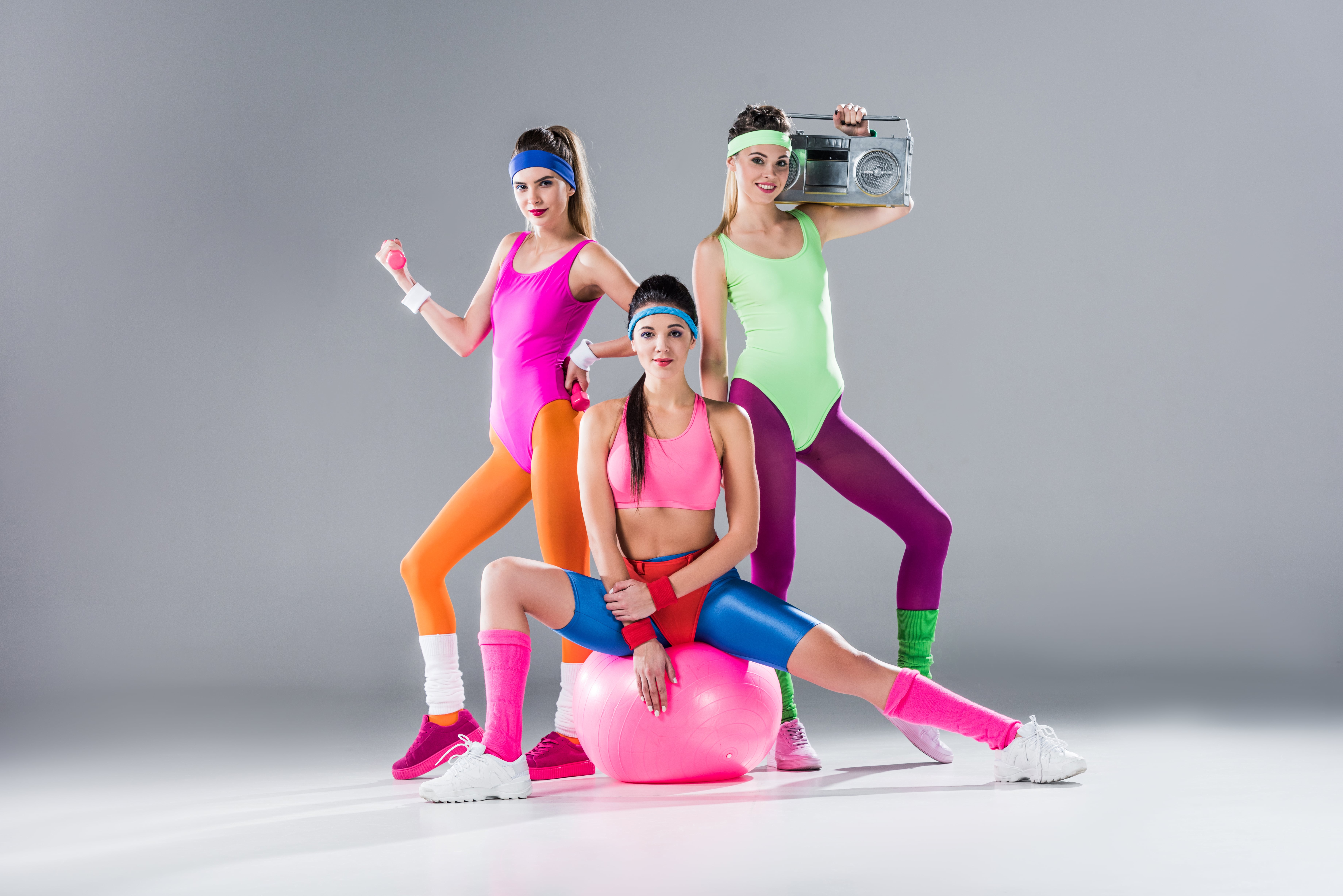 Retro 80's Workout Costume Men, Get Fit in Style with This Classic Aerobics  Outfit
