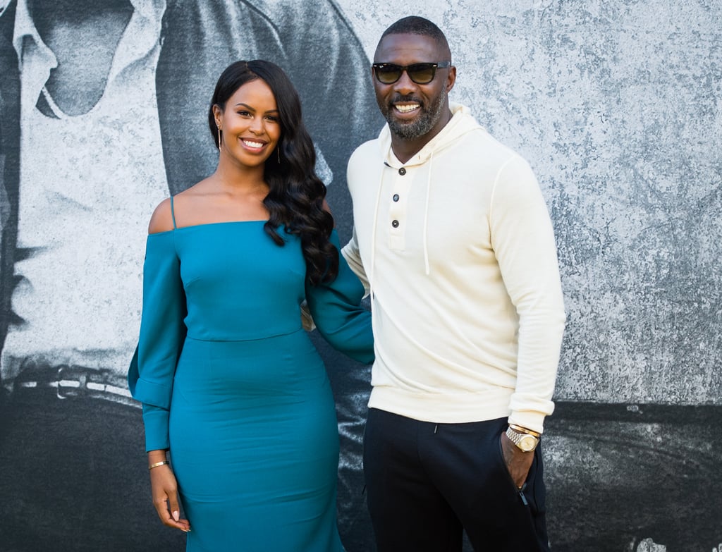 Idris Elba and Sabrina Dhowre at Yardie Premiere 2018