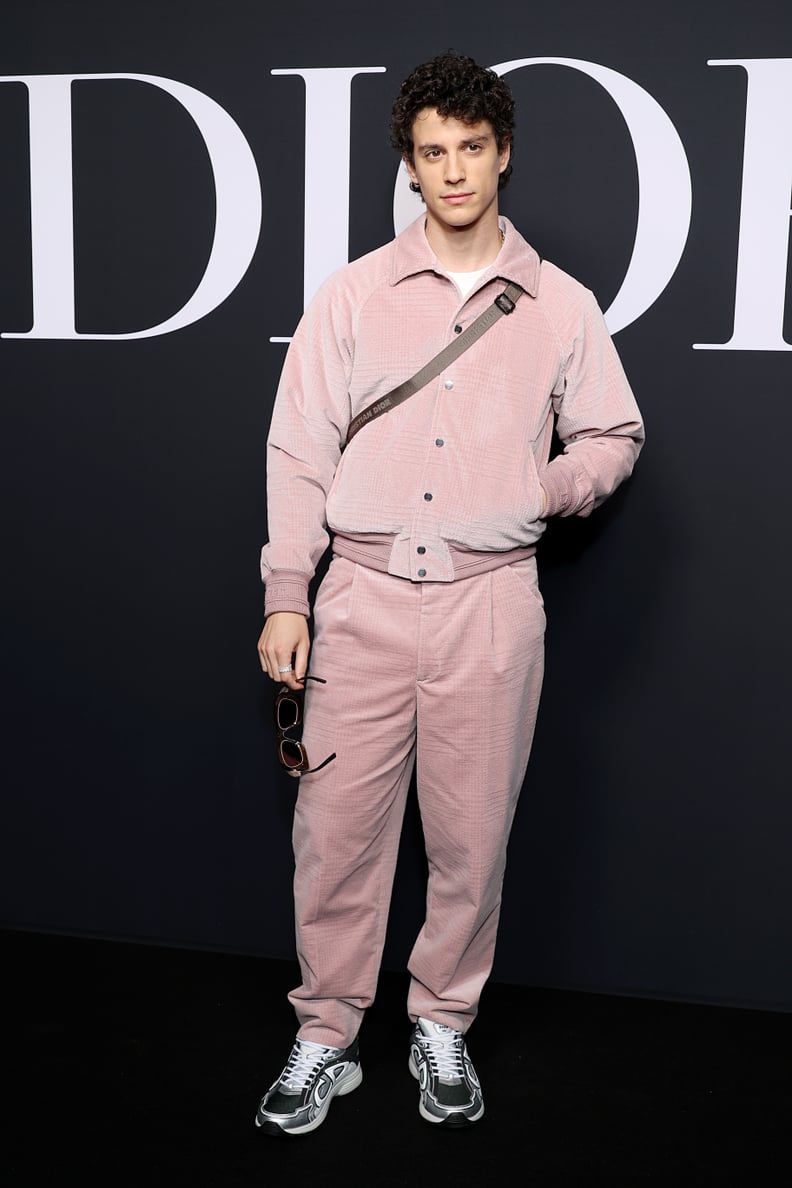 Adam DiMarco at the Dior Homme Menswear Fall 2023 Show